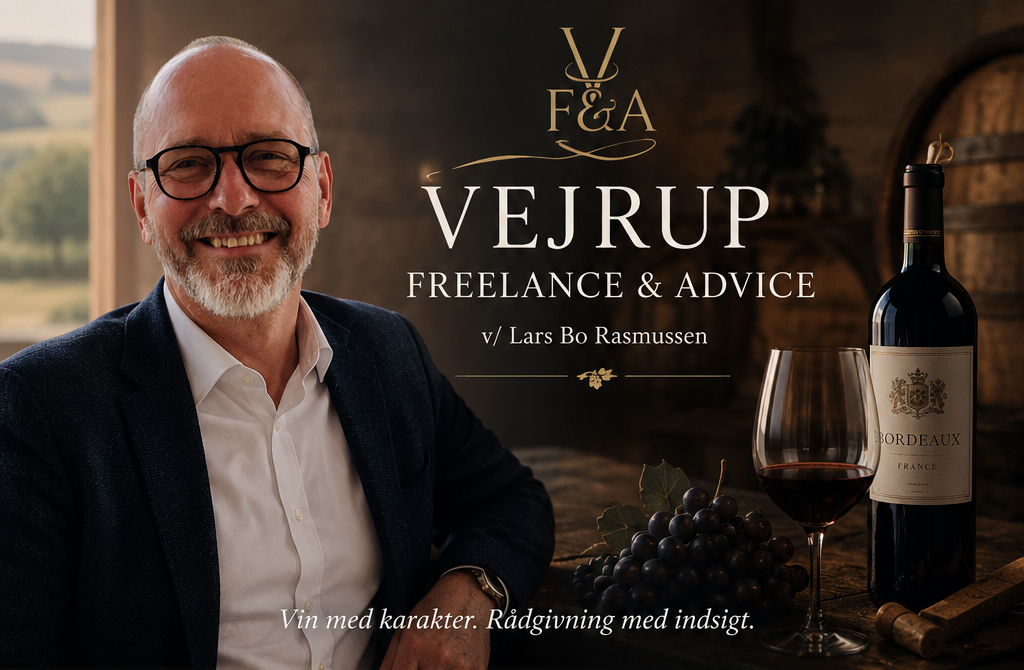 Vejrup Freelance & Advice v/ Lars Bo Rasmussen. Vin med karakter. Rådgivning med indsigt.